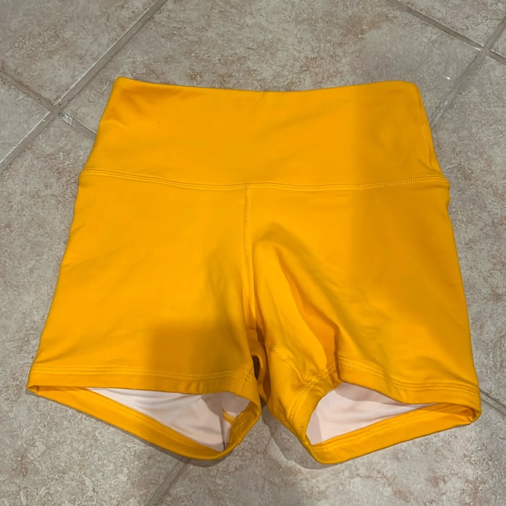 Fleo 4” High Rise Orange Size X-Small